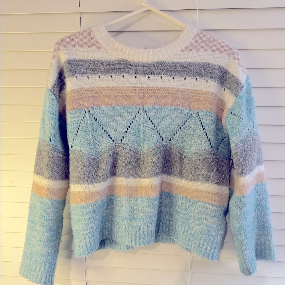 THML multi- colored sweater size smallll
